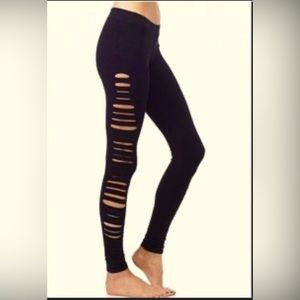JALA Clothing Split Yoga Leggings